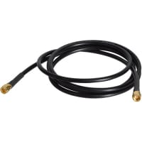 Johnson-Cinch Connectivity Solutions SMA Straight Plug-SMA Straight Plug, 1500mm, 59.1in, RG58, SMA RF Cable Series