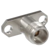 Johnson-Cinch Connectivity Solutions Panel Receptacle Jack 2 hole flange Accept Pin 0.3mm 2.4mm Series