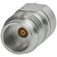 Johnson-Cinch Connectivity Solutions Adapter Assembly, 1.85mm Jack-SMPM Jack, 1.85mm/2.4mm Adapter Series