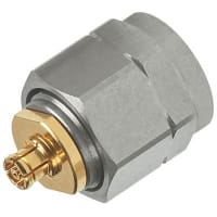 Johnson-Cinch Connectivity Solutions Adapter Assembly, 1.85mm Plug-SMPM Jack, 1.85mm/2.4mm Adapter Series