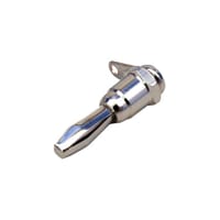 Johnson-Cinch Connectivity Solutions Banana Plug, Uninsulated, Hex Body Threaded Backhole