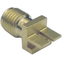 Johnson-Cinch Connectivity Solutions SMA Jack, High Frequency End Launch, .010 Contact