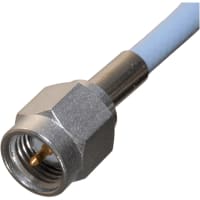 Johnson-Cinch Connectivity Solutions SMA Plug, Straight Cabled, RG316