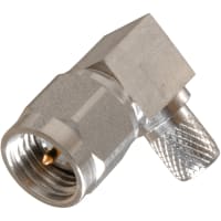 Johnson-Cinch Connectivity Solutions SMA Plug, Right Angle Cabled, RG142