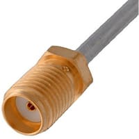 Johnson-Cinch Connectivity Solutions SMA Jack, Straight Cabled, RG402