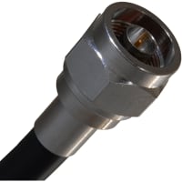 Johnson-Cinch Connectivity Solutions Type N Plug, Straight Cabled, RG316 DS