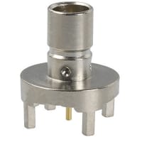 Johnson-Cinch Connectivity Solutions Mini-75 Ohm SMB Jack, Straight PCB Mount