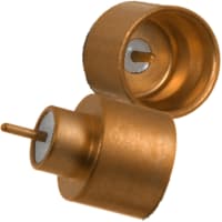 Johnson-Cinch Connectivity Solutions SMB Jack, Right Angle PCB Mount, 50 Ohm, Solder, 4 GHz, Standard SMB Coax Series