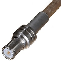 Johnson-Cinch Connectivity Solutions MCX Plug, 6" (152mm), Straight Cabled, RG317, 6 GHz, 50 Ohm, MCX Straight Series