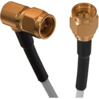 Johnson-Cinch Connectivity Solutions SMA RA Plug to SMA Straight Plug, 36in, 914mm, RG316DS, SMA RF Cable Series