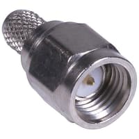 Johnson-Cinch Connectivity Solutions SMA Plug, Straight Cabled, RG58