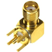 Johnson-Cinch Connectivity Solutions SMA Non -Magnetic Jack, Right Angle PCB, Standard SMA Coax Series