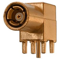 Johnson-Cinch Connectivity Solutions SMB Plug, Right Angle PCB Mount