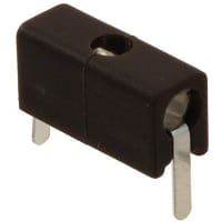 Johnson-Cinch Connectivity Solutions Brown Tip Jack , Horizontal PCB Mount for .080" (2.0mm) Plug