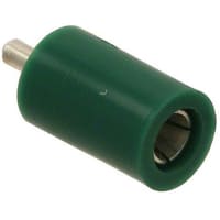 Johnson-Cinch Connectivity Solutions Green Tip Jack Vertical PCB Mount