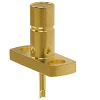 Johnson-Cinch Connectivity Solutions SMB Jack, 2-Hole Flange, Standard SMB Coax Series