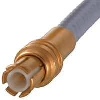 Johnson-Cinch Connectivity Solutions MCX Non-Magnetic Plug, Straight Cabled, RG316