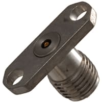 Johnson-Cinch Connectivity Solutions SMK 2.92mm Jack, 2 Hole Flange Mount, Field Replaceable