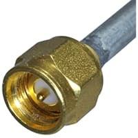 Johnson-Cinch Connectivity Solutions SMK Plug, 2.92mm Plug, Straight Cabled, RG405, 2.92mm Series