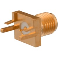 Johnson-Cinch Connectivity Solutions SMA JACK, SELF FIXTURE END LAUNCH, Tab Contact