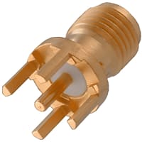 Johnson-Cinch Connectivity Solutions SMA Non-Magnetic Jack, Straight PCB, Standard SMA Coax Series