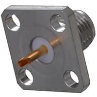 Johnson-Cinch Connectivity Solutions SMA Jack, 4 Hole Flange Mount