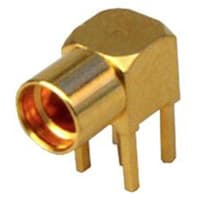 Johnson-Cinch Connectivity Solutions MMCX Non-Magnetic Jack, Right Angle PCB Mount