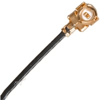 Johnson-Cinch Connectivity Solutions Low Profile Bare End RA Assembly, 150mm, Teflon O.D. 0.81, UMC LP Series