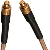 Johnson-Cinch Connectivity Solutions Straight MMCX Plug - Straight MMCX Plug, 6" (152mm), RG317, MMCX Straight Series