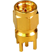 Johnson-Cinch Connectivity Solutions SMA Non-Magnetic Plug, Straight PCB, Standard SMA Coax Series