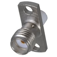 Johnson-Cinch Connectivity Solutions SMA Jack, 2-Hole Flange, Extended Dielectric, Standard SMA Coax Series