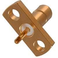 Johnson-Cinch Connectivity Solutions SMB Jack, 2 Hole Flange Mount