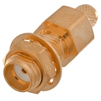 Johnson-Cinch Connectivity Solutions SMA Jack, Straight Cabled Bulkhead, LMR-200