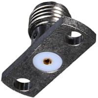 Johnson-Cinch Connectivity Solutions SMA Jack, 2-Hole Flange, .020 Socket, Field Replace, Standard SMA Coax Series