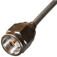 Johnson-Cinch Connectivity Solutions SMA Plug, One Piece straight Cabled, RG405