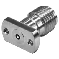 Johnson-Cinch Connectivity Solutions PANEL RECEPTACLE PLUG, 2 HOLE FLANGE, 2.92mm SERIES