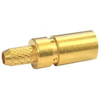 Johnson-Cinch Connectivity Solutions MCX STRAIGHT JACK, CRIMP TYPE FOR FLEXIBLE CABLE, RG-316, Non-Magnetic