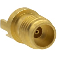 Johnson-Cinch Connectivity Solutions Connector, 2.4mm End Launch Jack for .062" thickness, 0.012" Center Pin, Sold