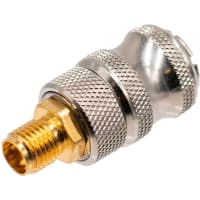 Johnson-Cinch Connectivity Solutions SMA, In Series, Jack To Quick Connect Plug Adapter, 26.5 GHz