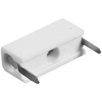 Johnson-Cinch Connectivity Solutions White Tip Jack , Horizontal PCB Mount for .080" (2.0mm) Plug