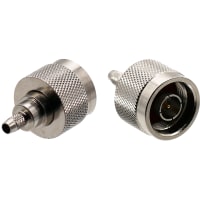 Johnson-Cinch Connectivity Solutions Connector RF N Straight Crimp Plug, RG142, 50 Ohm