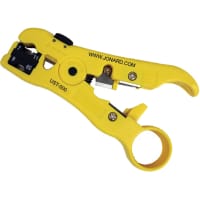 Jonard Universal 5 in 1 Stripping Tool, For Coax, Round Network, & Flat Cables