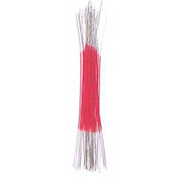 Jonard Wire, 30AWG, Red, Kynar, 2IN, 50 PCS/PKG