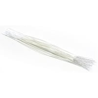 Jonard Wire, 30AWG, White, Kynar, 2IN, 50 PCS/PKG