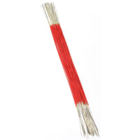 Jonard Wire, 30AWG, Red, Kynar, 3IN, 50 PCS/PKG