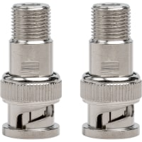 Jonard BNC-Female to Male Adapter (Pack of 2)