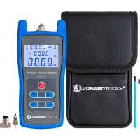 Jonard Fiber Optic Power Meter (-70 to +6 dBm) with FC/SC/LC Adapters