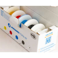 Jonard Kynar Wire - 30 AWG - Dispenser with 500 ft Wire, 5 Colors