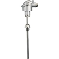 JUMO JUMO Screw-in RTD Temperature Probe with form B terminal head