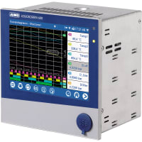 JUMO Data Recorder;touchscreen;5.7";ethernet;RS232/485;analog/digital out;110-240 V